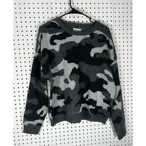 Lucky Brand camo sweater